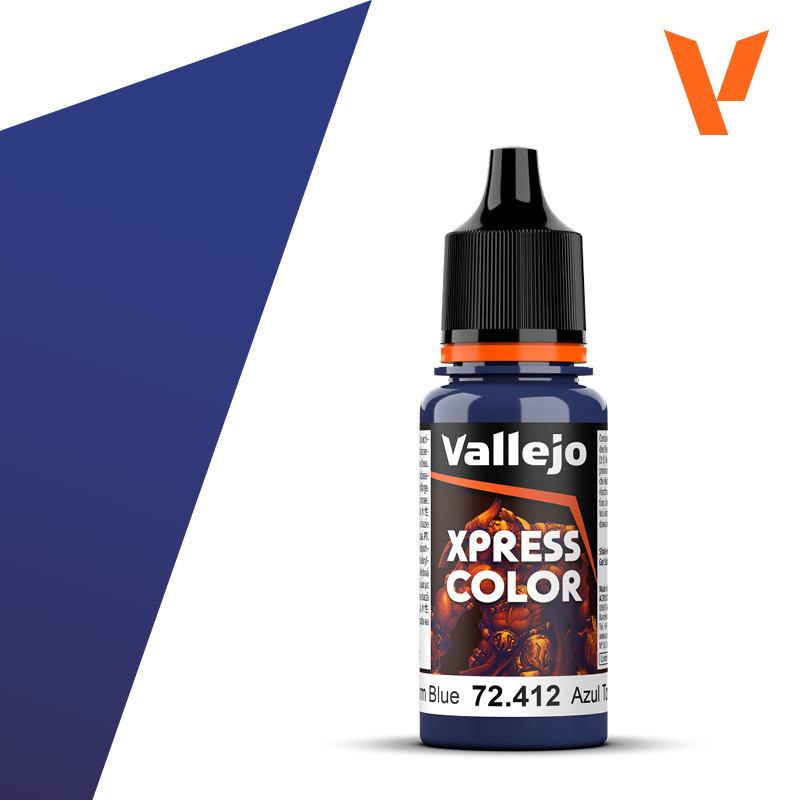 Azul tormenta, 18 ml. Azul tormenta, 18 ml.