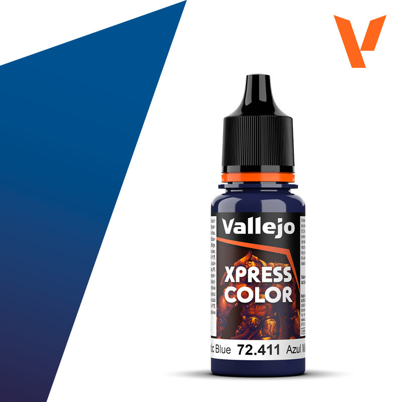 Azul místico, 18 ml. Azul místico, 18 ml.