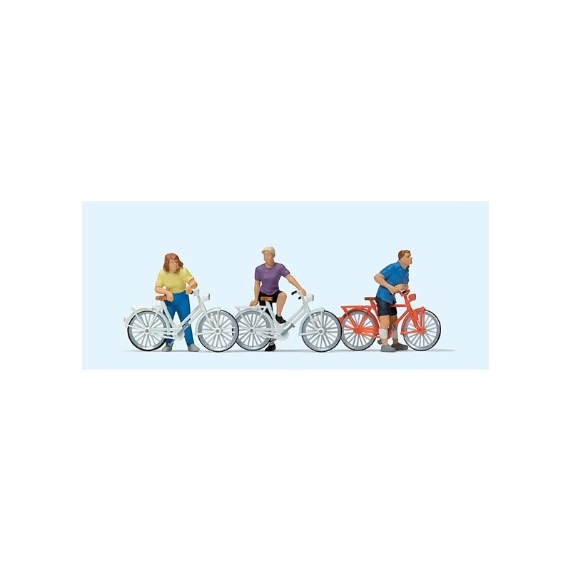 Cyclists. PREISER 10637
