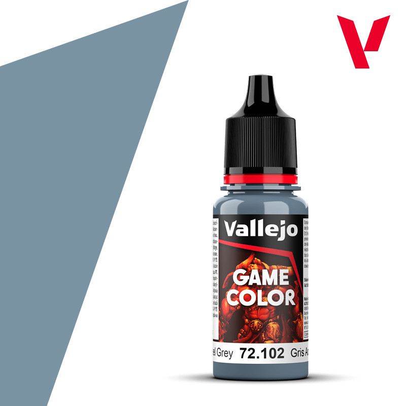 Gris acero, 18 ml. Gris acero, 18 ml.