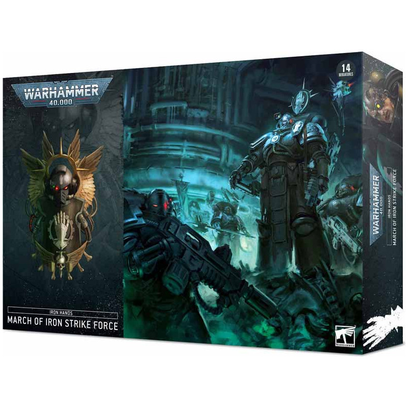 Manos de hierro: Fuerza de choque Marcha de hierro.