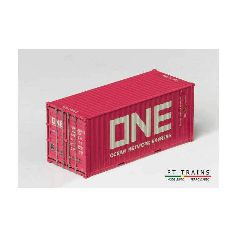 Contenedor 20' DV ''ONE''. Contenedor 20' DV ''ONE''.