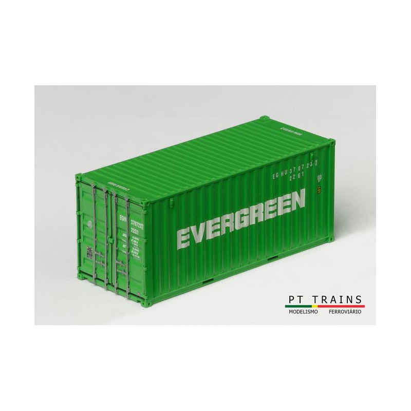 Contenedor 20' DV ''EVERGREEN''.