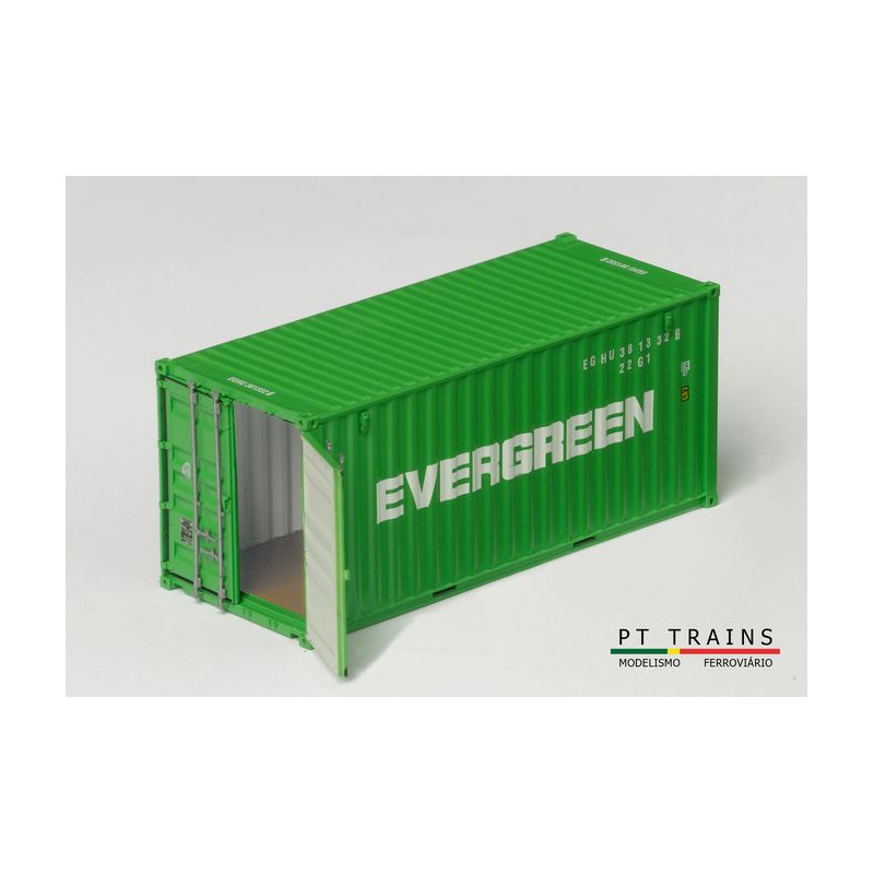 Contenedor 20' DV ''EVERGREEN''.