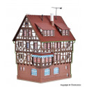 Half-timbered house.