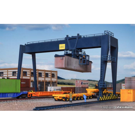 Container crane.