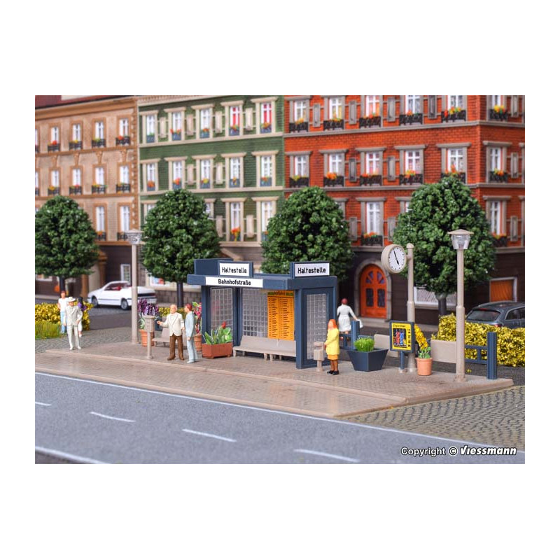 Parada de autobuses.