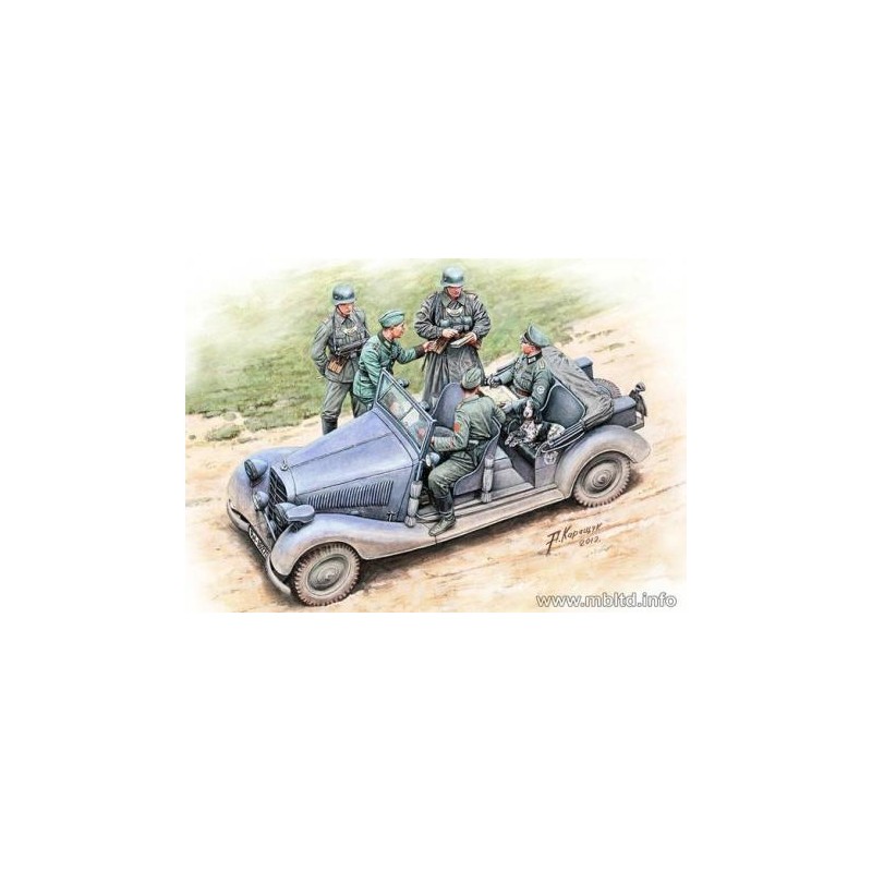 Coche alemán. MASTER BOX 35112