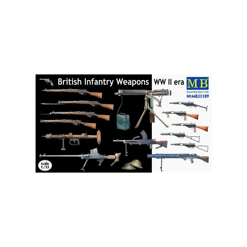 Armamento británico. MASTER BOX 35109
