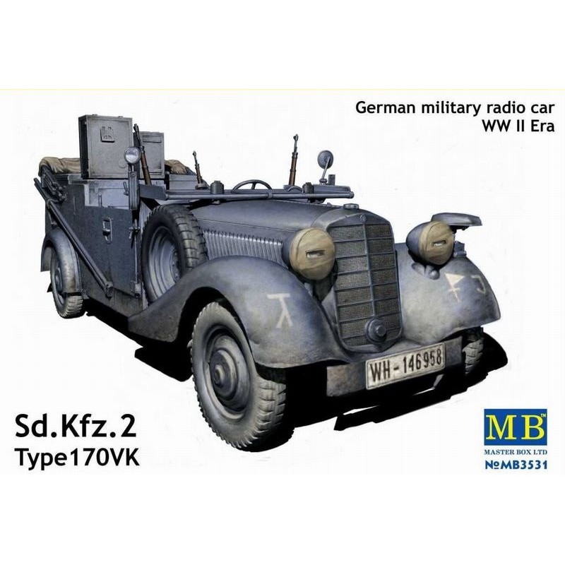 Vehículo modelo 170 VK. MASTER BOX 3531
