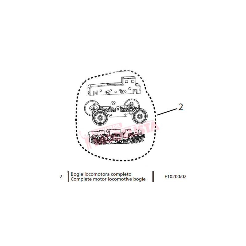 Bogie motor para RENFE S-114.