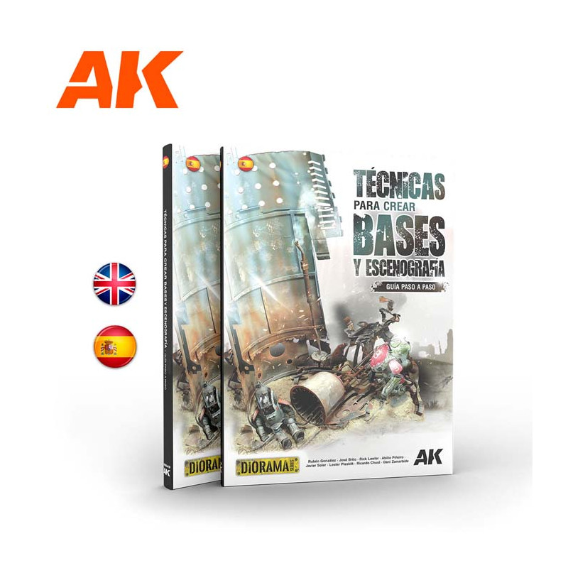 Técnicas para crear bases y escenografía.