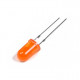 LED naranja de 5MM (x5).