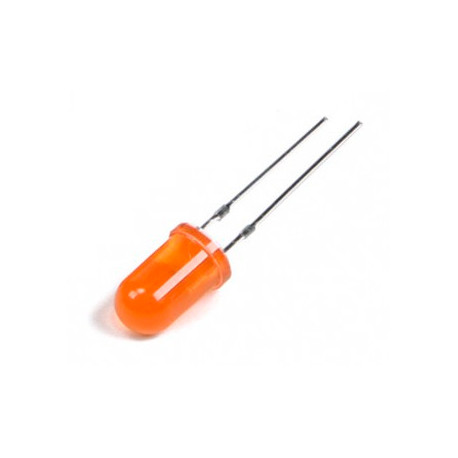 LED naranja de 5MM (x5).