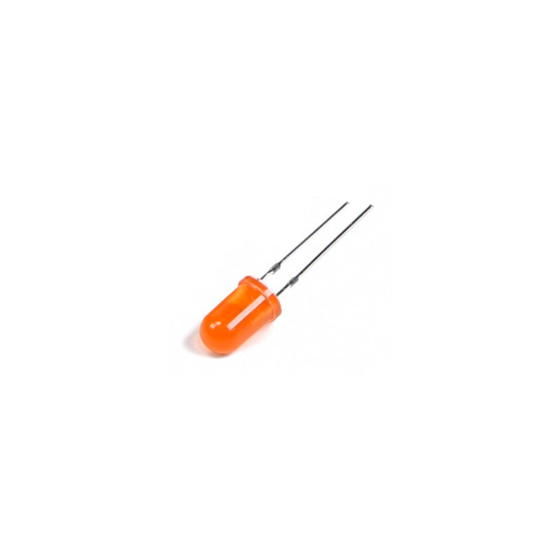 LED naranja de 5MM (x5).