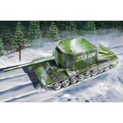 Char soviétique SU-100Y.