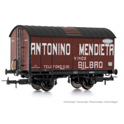 Wine transport wagon, "Antonio Mendieta - Vinos Bilbao".