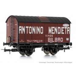 Wine transport wagon, "Antonio Mendieta - Vinos Bilbao".