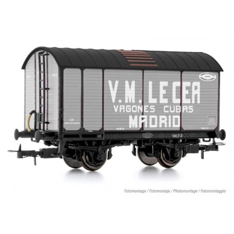 Wine transport wagon, "V.M. Lecea - Vagones Cubas Madrid".