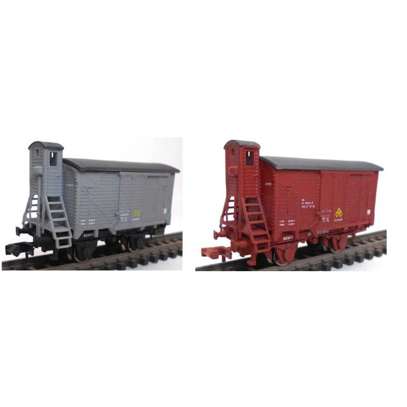 Set de vagones unificados cerrados, RENFE.