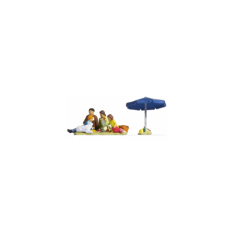 Familia de picnic. Familia de picnic.