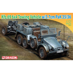 Kfz.69 6x4 Towing Vehicle w/3.7cm PaK 35/36.