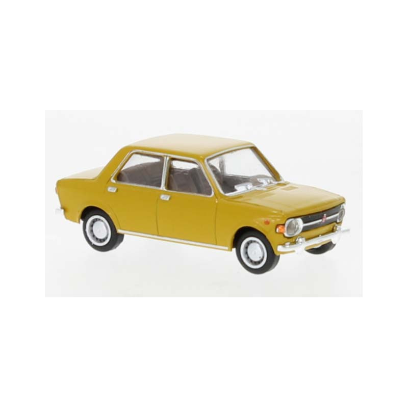 Fiat 128, amarillo.