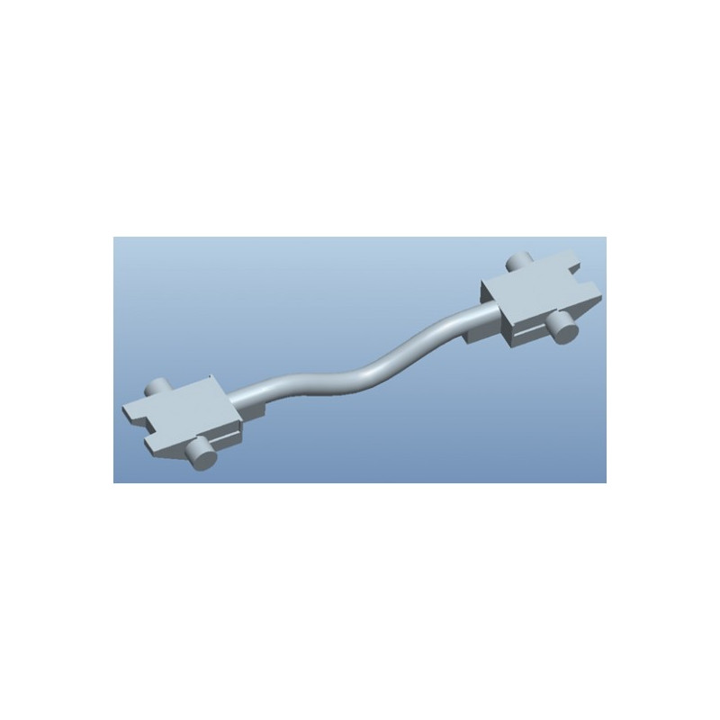 Set de 10 enganches de barra manguera, 15,4mm.