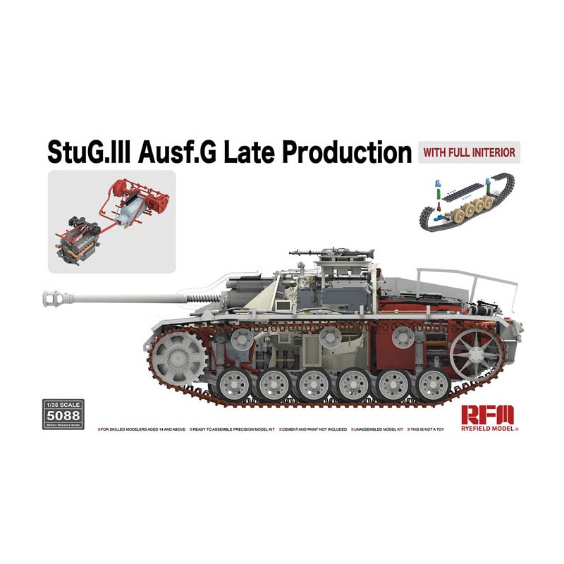 StuG.III Ausf.G., última versión.