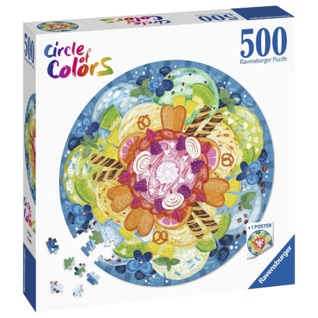 Circle of colors. Copa de Helado.
