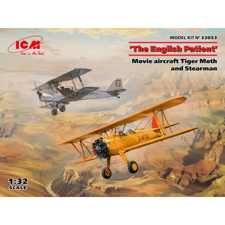 ‘The English Patient’ Movie aircraft Tiger Moth and Stearman.