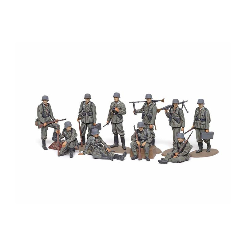 Soldados de la Wehrmacht.