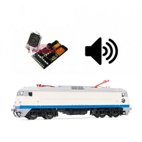 Digital decoder w/ sound for series 269.6, RENFE.