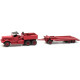 Diamond T truck with trailer.