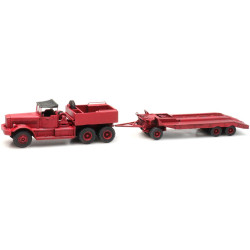 Diamond T LKW mit Anhänger.