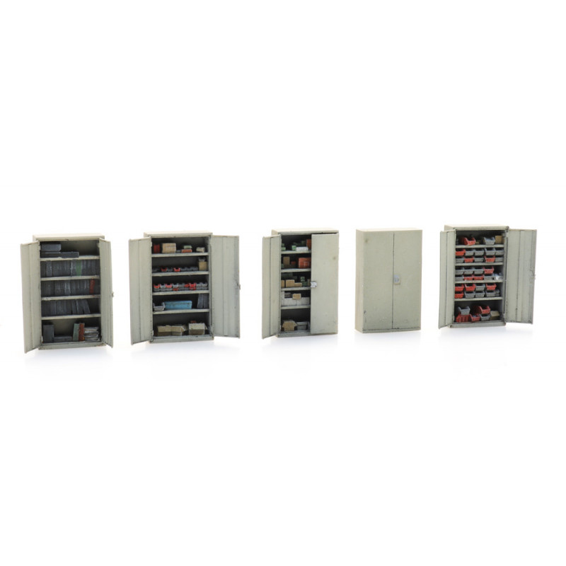Armarios para herramientas de taller.