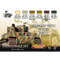 Set 1 Tanques Alemanes WWII.