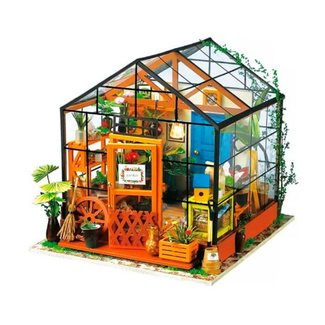 Cathy´s flower house.