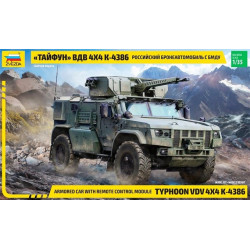 Caminhão blindado russo Typhoon VDV.