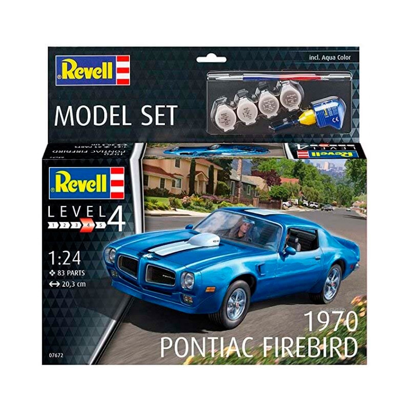 Pontiac Firebird, 1970 con pinturas.