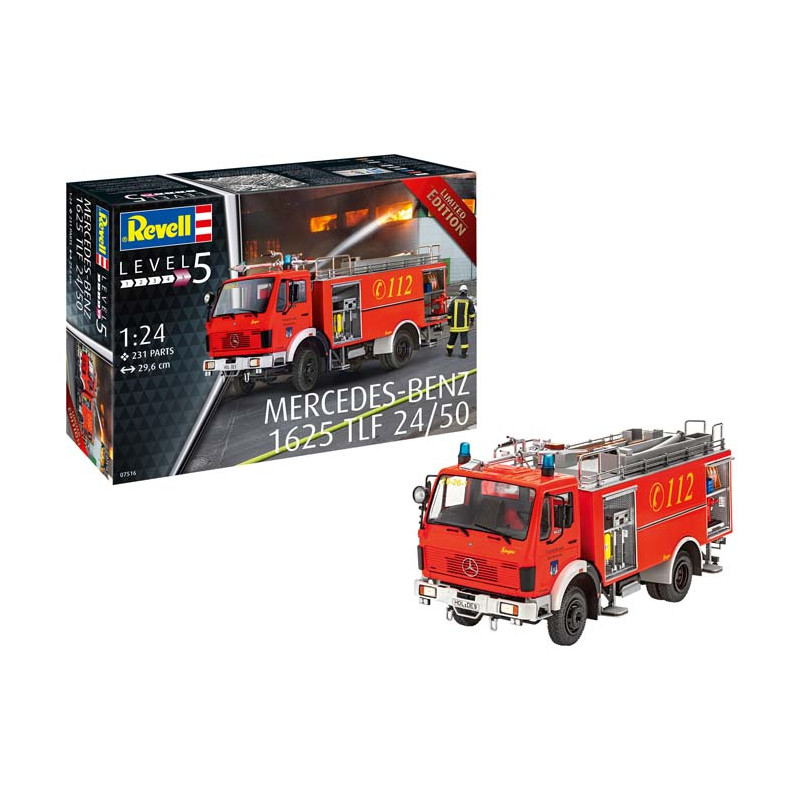 Camión de bomberos MB 1625 TLF 24/50.