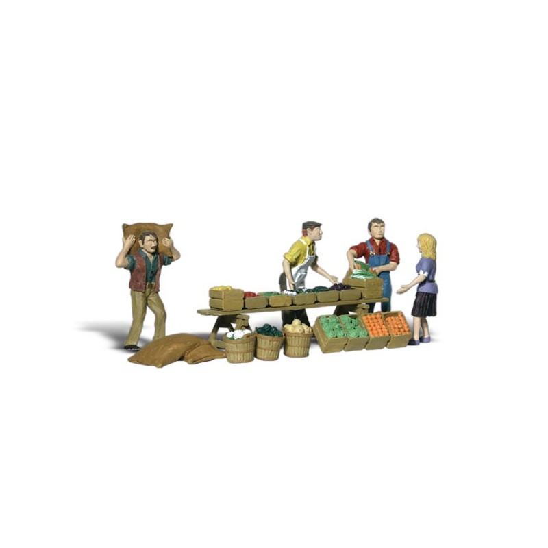 Farmers market . WOODLAND SCENICS A2170