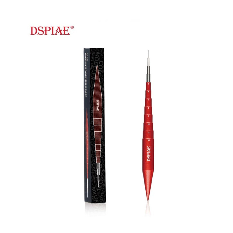 Stepped wire roller.