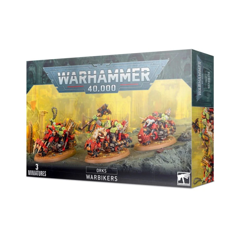 Ork Warbiker Mob. Ork Warbiker Mob.