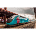 TGV Duplex train in OuiGo livery, SNCF.