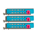 Set de 3 coches TGV Duplex OuiGo, SNCF.