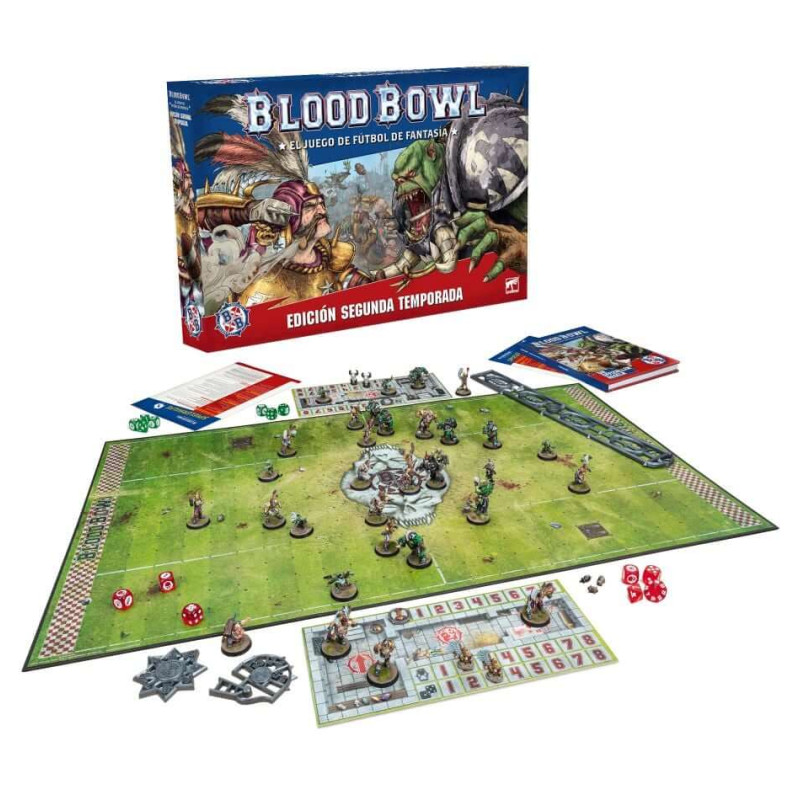 Caja de inicio Blood Bowl: Edición Segunda Temporada. Caja de inicio Blood Bowl: Edición Segunda Temporada.