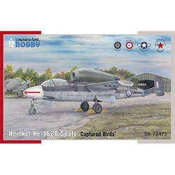 Heinkel He 162A Spatz 'Uccelli catturati'.