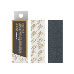 Self adhesive sandpaper, 180 grit (x10).