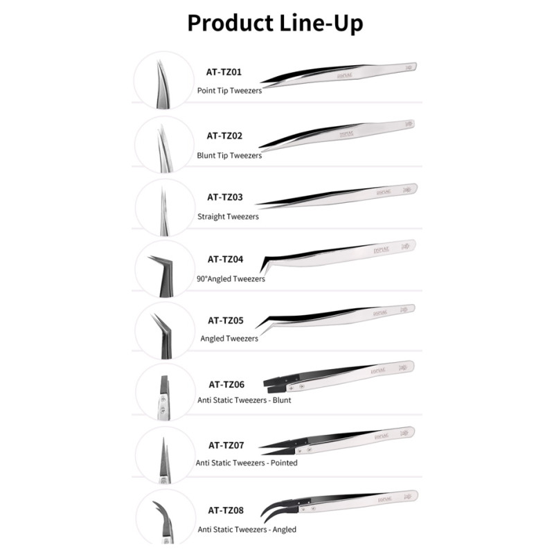 Crane´s beak tweezer. DSPIAE ATZ04